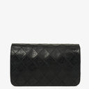 Chanel Classic Full Flap Bag Black Quilted Leather 24K Gold-Plated Hardware