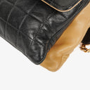 Chanel Vintage Double Sided Bi-Colour Chocolate Ba Quilted Lambskin 2.55 Reissue Flap Bag