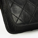 Chanel Classic Full Flap Bag Black Quilted Leather 24K Gold-Plated Hardware