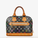 Louis Vuitton Black Monogram Multicolor Alma PM Handbag