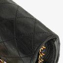 Chanel Classic Full Flap Bag Black Quilted Leather 24K Gold-Plated Hardware