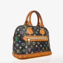 Louis Vuitton Black Monogram Multicolor Alma PM Handbag