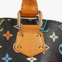 Louis Vuitton Black Monogram Multicolor Alma PM Handbag