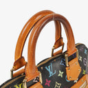 Louis Vuitton Black Monogram Multicolor Alma PM Handbag