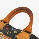 Louis Vuitton Black Monogram Multicolor Alma PM Handbag