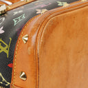 Louis Vuitton Black Monogram Multicolor Alma PM Handbag