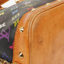Louis Vuitton Black Monogram Multicolor Alma PM Handbag