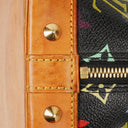Louis Vuitton Black Monogram Multicolor Alma PM Handbag