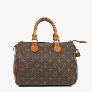 Louis Vuitton Speedy 25 Monogram Canvas Bag