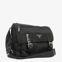 Prada Tessuto Black Nylon Shoulder Bag