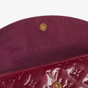 Louis Vuitton Monogram Vernis Amarante Sunset Boulevard Bag
