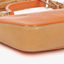 Prada Orange Patent Leather Handbag