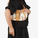 Louis Vuitton x Takashi Murakami White Monogram Multicolor Leonor Bag