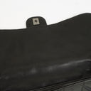 Chanel Black Quilted Lambskin Maxi 3 Accordion Flap Bag