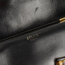 Céline Vintage Crécy Black Leathe Shoulder Bag