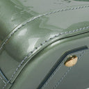 Louis Vuitton Alma BB Givre Monogram Vernis Leather Bag