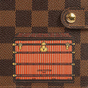 Louis Vuitton Illustre Trunks & Locks Bordeaux Limited Edition Damier Canvas Small Ring Agenda Cover