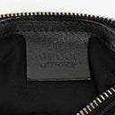 Gucci Beige GG Monogram Canvas And Black Leather Twins Hobo Bag