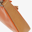 Prada Orange Patent Leather Handbag