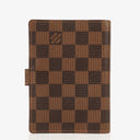Louis Vuitton Illustre Trunks & Locks Bordeaux Limited Edition Damier Canvas Small Ring Agenda Cover