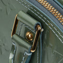 Louis Vuitton Alma BB Givre Monogram Vernis Leather Bag