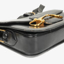 Céline Vintage Crécy Black Leathe Shoulder Bag