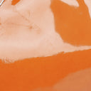 Prada Orange Patent Leather Handbag