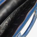 Louis Vuitton Triangle Blue EPI Leather Handbag
