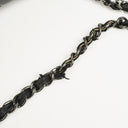 Chanel Black Quilted Lambskin Maxi 3 Accordion Flap Bag