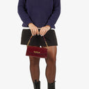 Louis Vuitton Monogram Vernis Amarante Sunset Boulevard Bag