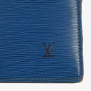 Louis Vuitton Triangle Blue EPI Leather Handbag