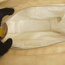 Chanel Vintage Canvas Marshmallow CC Tote