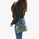 Louis Vuitton Alma BB Givre Monogram Vernis Leather Bag