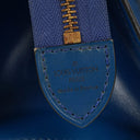 Louis Vuitton Triangle Blue EPI Leather Handbag