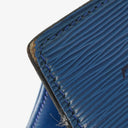 Louis Vuitton Triangle Blue EPI Leather Handbag