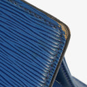 Louis Vuitton Triangle Blue EPI Leather Handbag