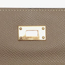 Hermès Kelly Longue Etoupe Epsom Leather Wallet