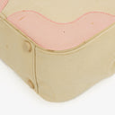 Chanel Vintage Canvas Marshmallow CC Tote