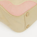 Chanel Vintage Canvas Marshmallow CC Tote