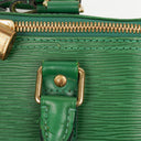 Louis Vuitton Keepall 50 Green EPI Leather Travel Bag