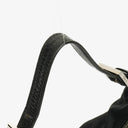 Fendi Fabric Black Croissant Half-Moon Hobo Bag