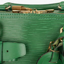 Louis Vuitton Keepall 50 Green EPI Leather Travel Bag