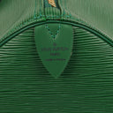 Louis Vuitton Keepall 50 Green EPI Leather Travel Bag