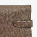 Hermès Kelly Longue Etoupe Epsom Leather Wallet