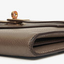 Hermès Kelly Longue Etoupe Epsom Leather Wallet