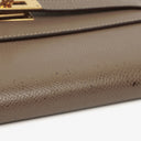 Hermès Kelly Longue Etoupe Epsom Leather Wallet