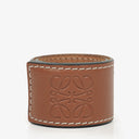 Loewe Brown Calfskin Small Slap Bracelet