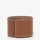 Loewe Brown Calfskin Small Slap Bracelet