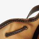 Loewe Vintage Suede Drawstring Bucket Bag