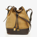 Loewe Vintage Suede Drawstring Bucket Bag